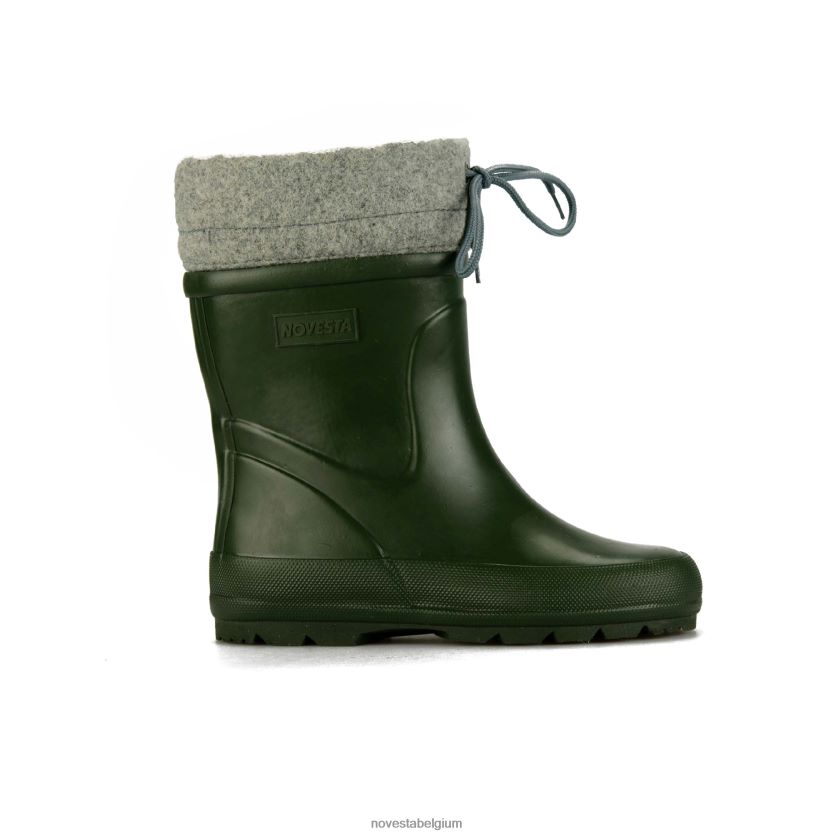Novesta Kiddo winter 558 legergroen sportschoenen PTBZDP320 - Novesta Belgium