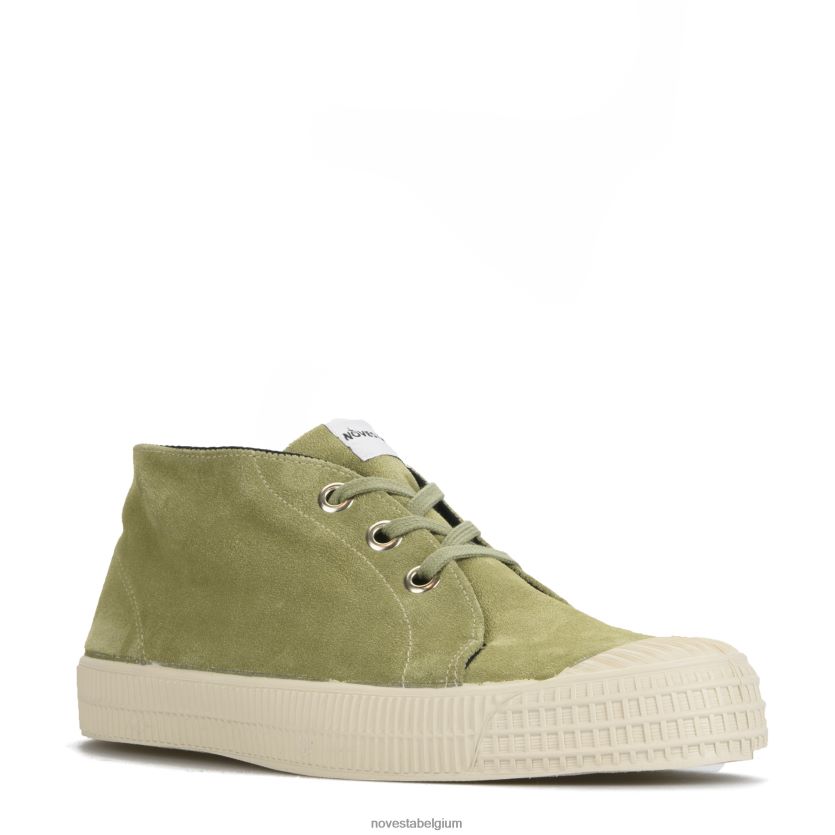 Novesta S chukka suède olijf/123tarwe sportschoenen PTBZDP105 - Novesta Sneakers Dames