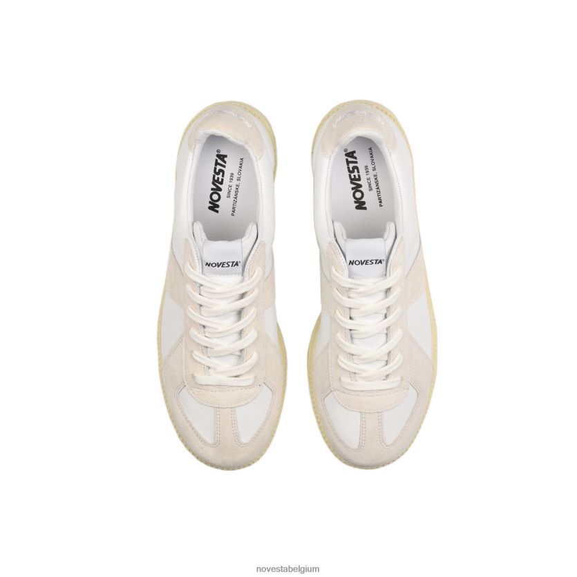 Novesta gat wit/ecru sportschoenen PTBZDP188 - Novesta Belgium