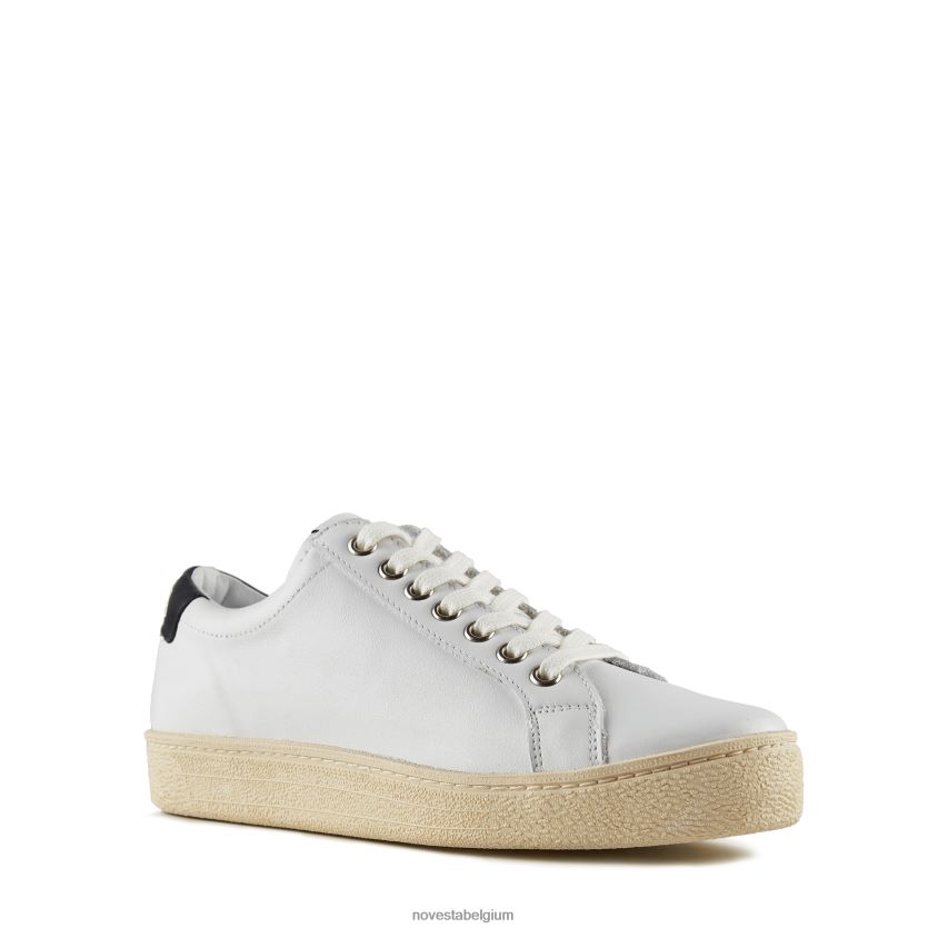 Novesta itoh wit-zwart/106 ecru sportschoenen PTBZDP181 - Novesta Schoenen