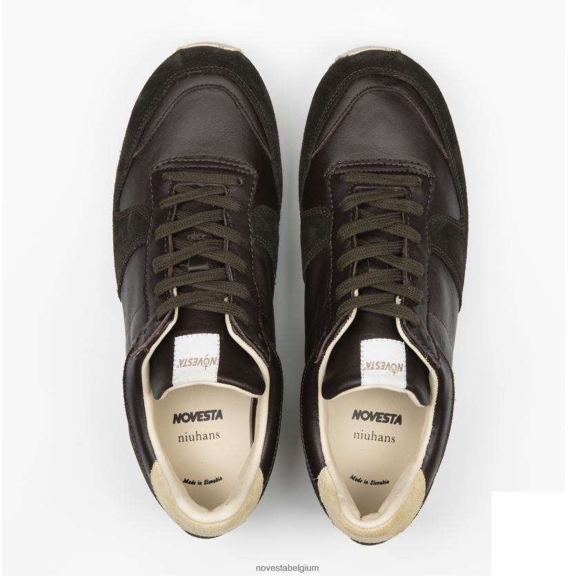 Novesta marathon niuhans bruin sportschoenen PTBZDP141 - Novesta Sneakers Dames