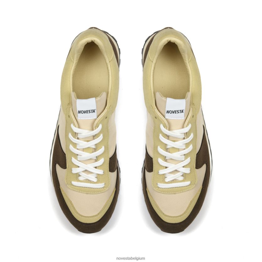 Novesta marathon vegan trail bruin sportschoenen PTBZDP136 - Novesta Schoenen