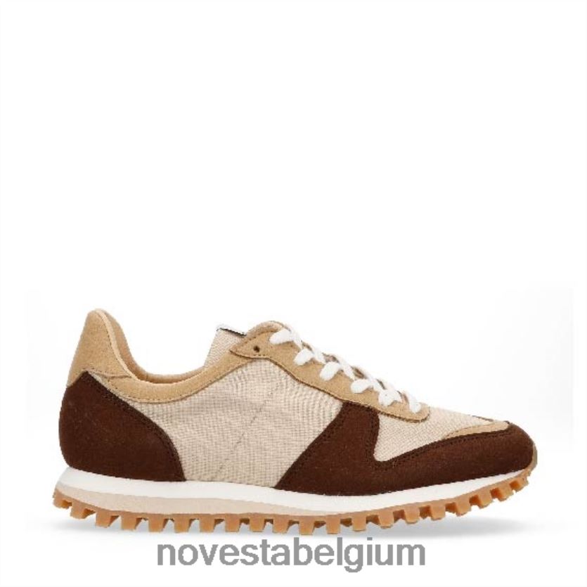 Novesta marathon vegan trail bruin sportschoenen PTBZDP136 - Novesta Schoenen