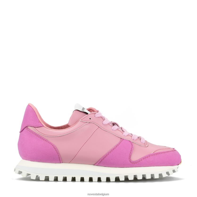 Novesta marathon veganistisch parcours al roze sportschoenen PTBZDP240 - Novesta Sneakers Dames