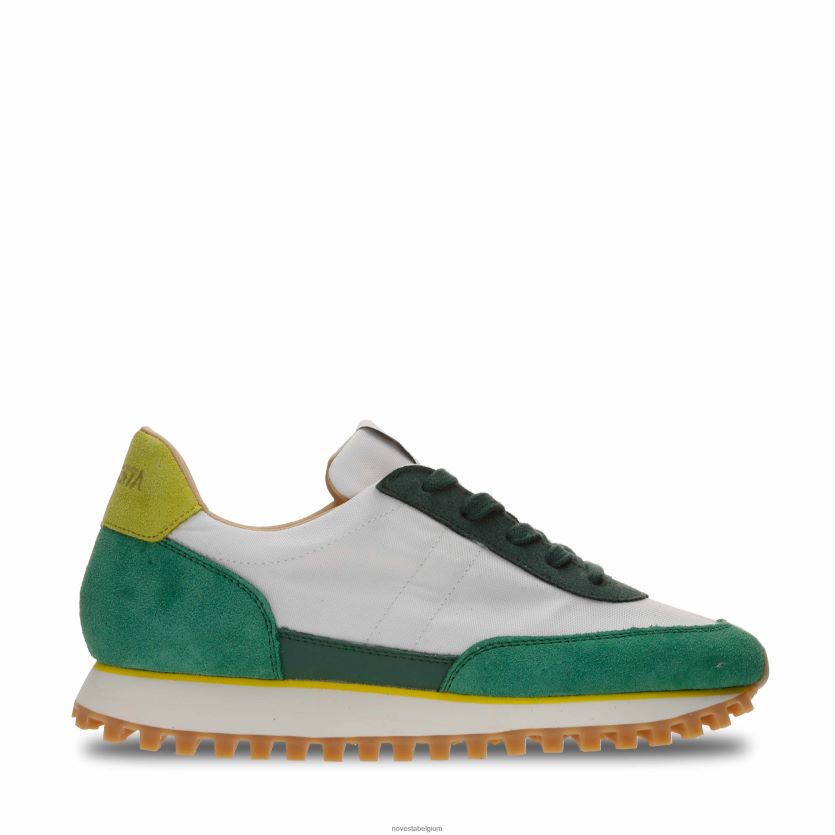 Novesta marathonlooptrail wht-grn/ylw sportschoenen PTBZDP113 - Novesta Belgium