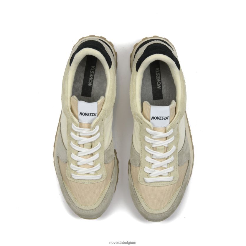Novesta marathonparcours beige sportschoenen PTBZDP174 - Novesta Sneakers Dames