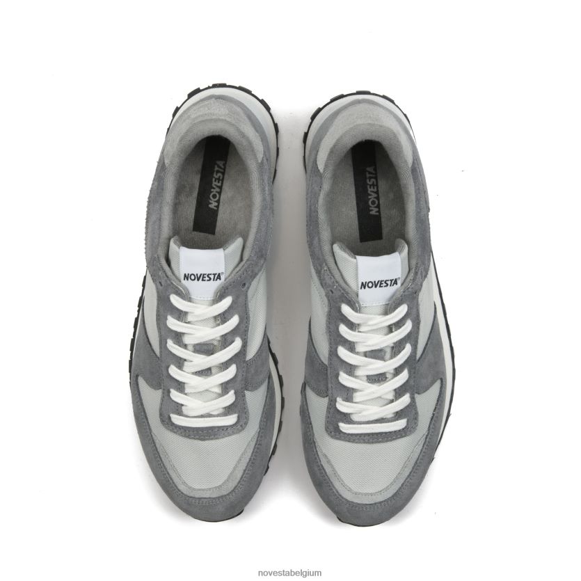 Novesta marathonparcours helemaal grijs sportschoenen PTBZDP166 - Novesta Schoenen