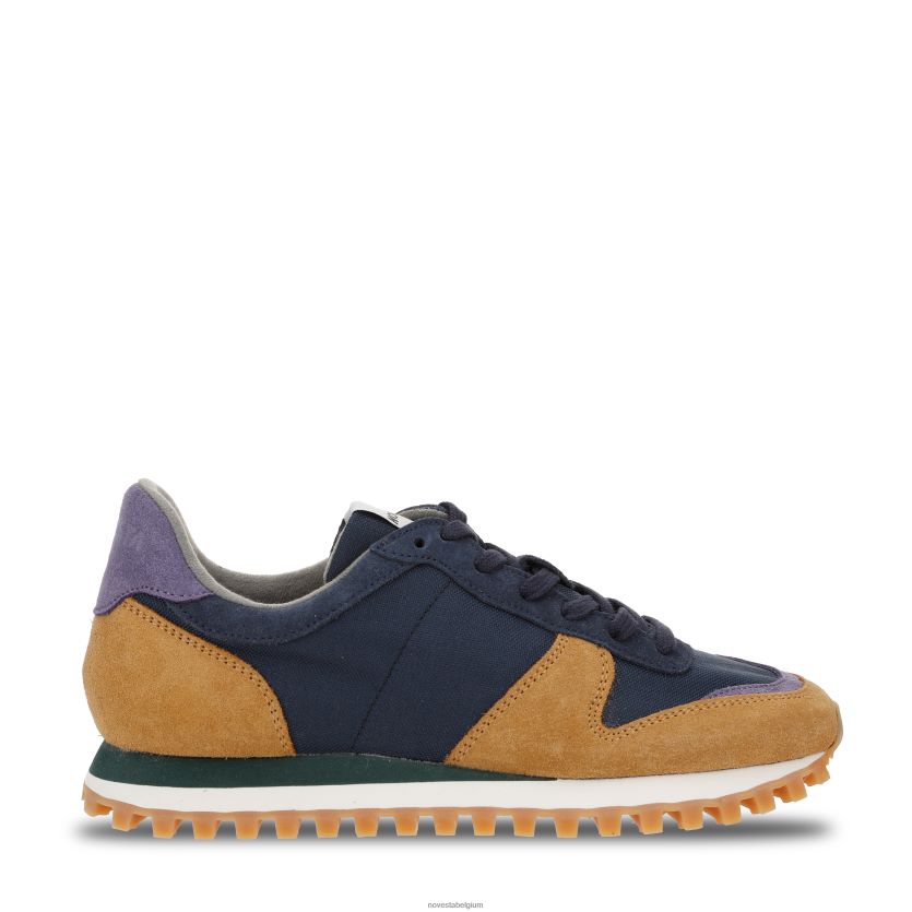 Novesta marathonparcours marine/kameel sportschoenen PTBZDP324 - Novesta Sneakers Dames