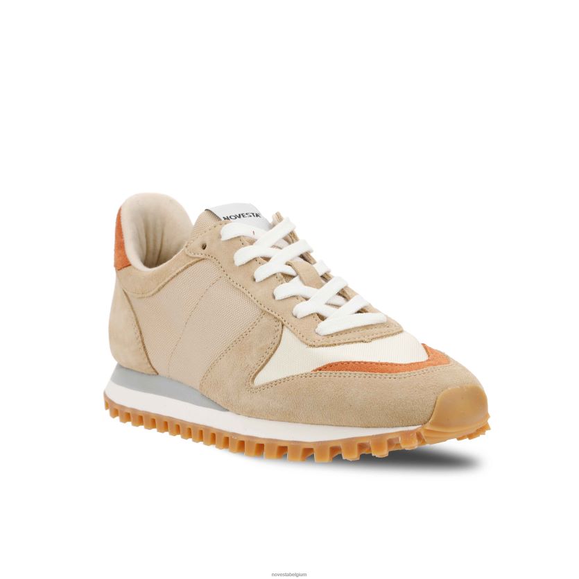 Novesta marathonparcours pprs-brck/trnsp sportschoenen PTBZDP121 - Novesta Schoenen