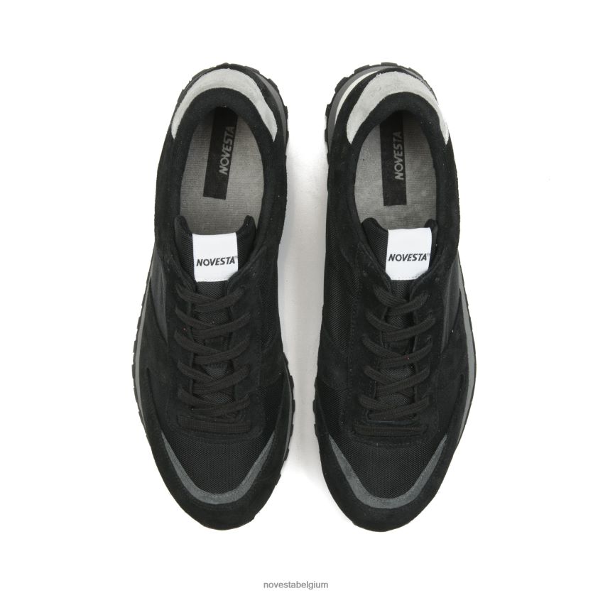 Novesta marathonparcours zwart sportschoenen PTBZDP176 - Novesta Belgium