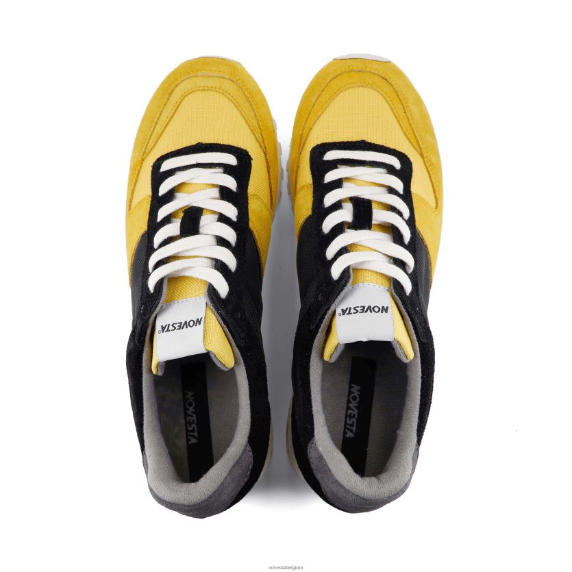 Novesta marathonparcours zwart/soleil sportschoenen PTBZDP150 - Novesta Sneakers Dames