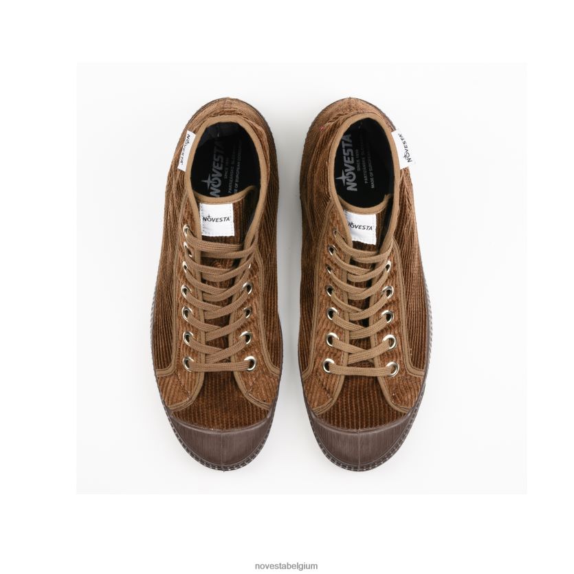 Novesta sd koord bruin/451bruin veganistische schoenen PTBZDP245 - Novesta Belgium