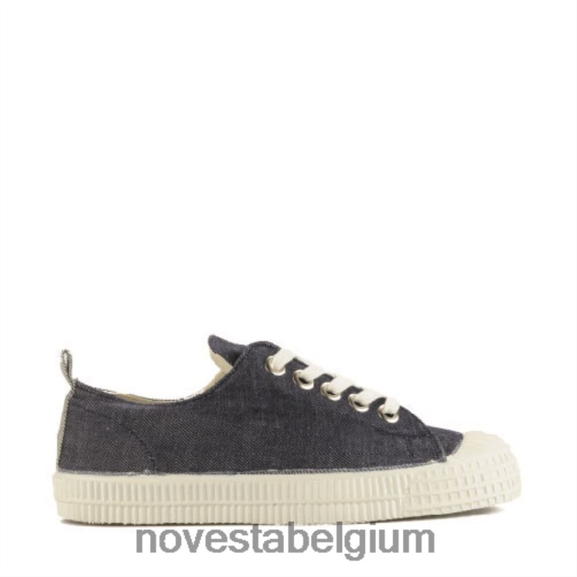 Novesta sm japdenim navy veganistische schoenen PTBZDP212 - Novesta Belgium