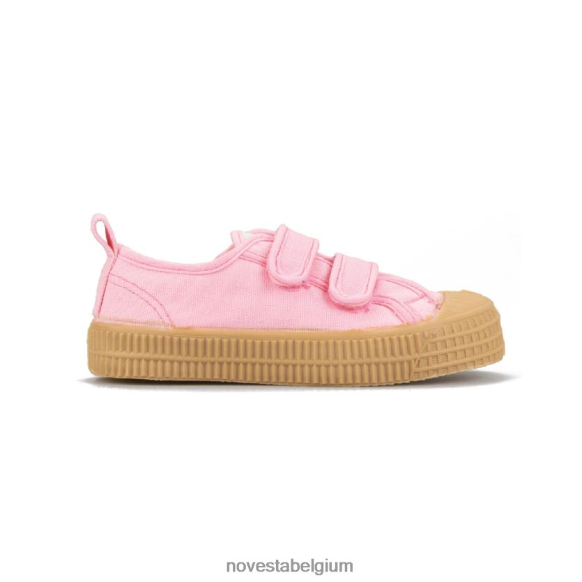 Novesta smkid klittenband 03 rz/003 trnsp veganistische schoenen PTBZDP289 - Novesta Schoenen
