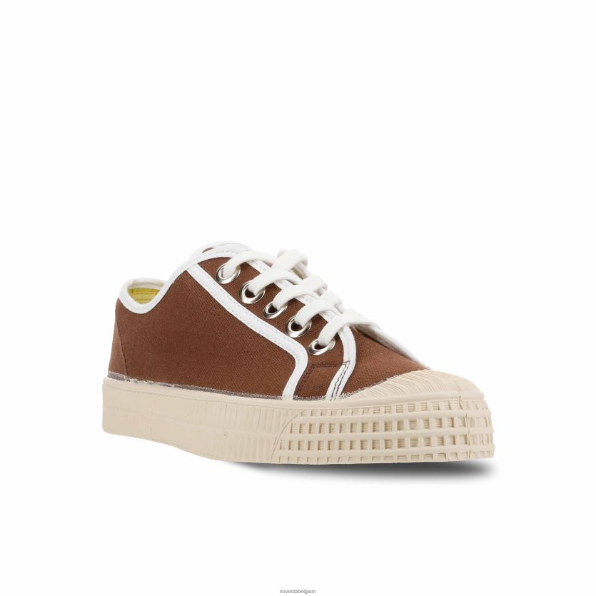 Novesta starmaster 40bruin-wit/106ecru sportschoenen PTBZDP9 - Novesta Sneakers Dames