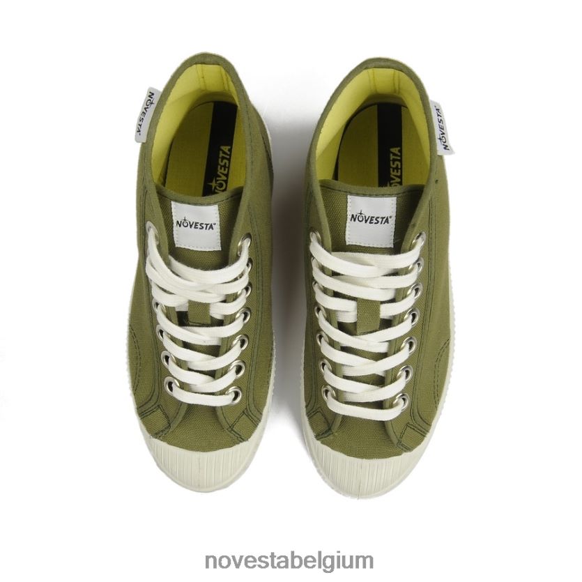 Novesta ster dribbel 42 militair veganistische schoenen PTBZDP246 - Novesta Sneakers Dames