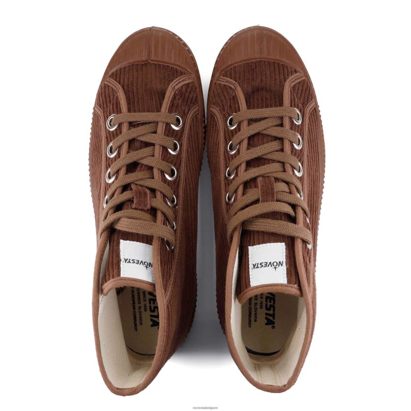 Novesta ster dribbelkoord dbruin sportschoenen PTBZDP88 - Novesta Schoenen