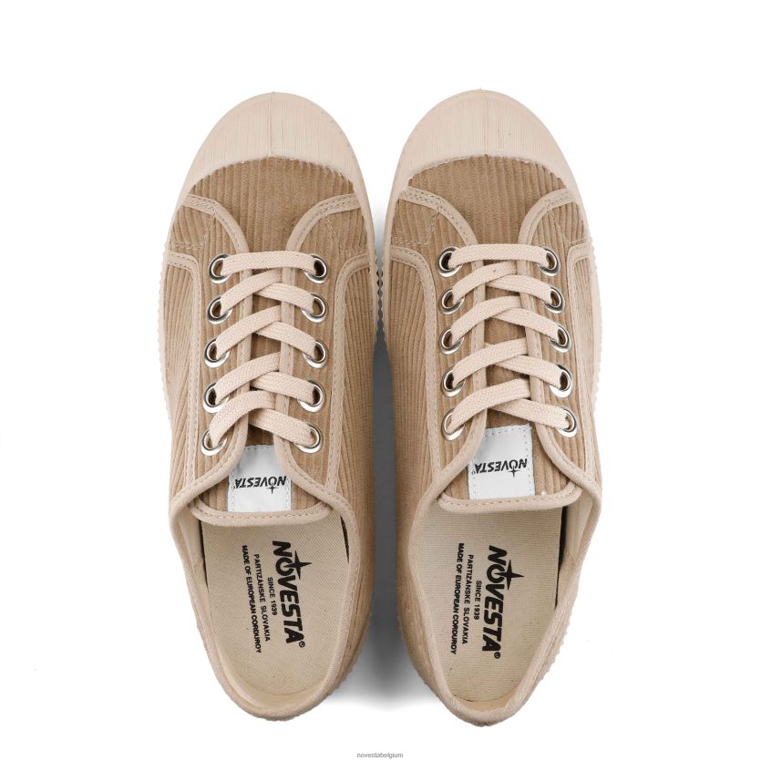 Novesta stermasterkoord beige/tarwe sportschoenen PTBZDP23 - Novesta Belgium