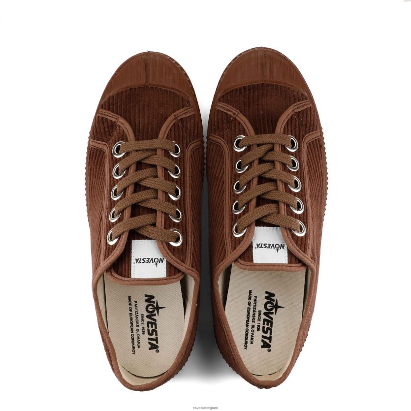 Novesta stermasterkoord dbruin sportschoenen PTBZDP69 - Novesta Sneakers Dames