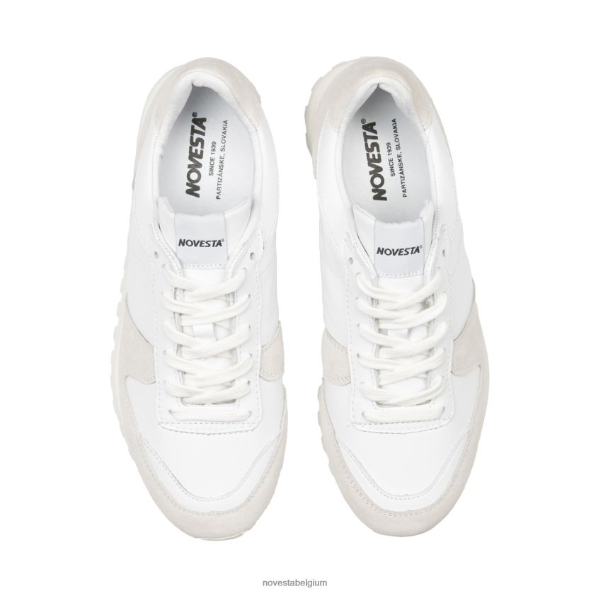 Novesta marathonleer geheel wit sportschoenen PTBZDP177 - Novesta Sneakers Dames