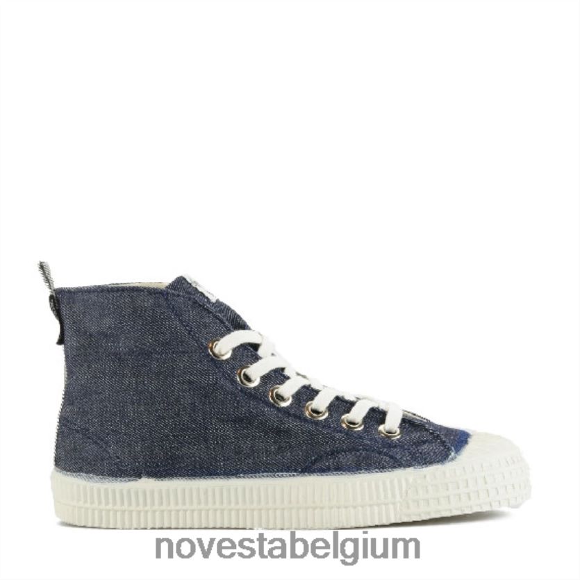 Novesta s.d. jap.denim navy veganistische schoenen PTBZDP217 - Novesta Schoenen