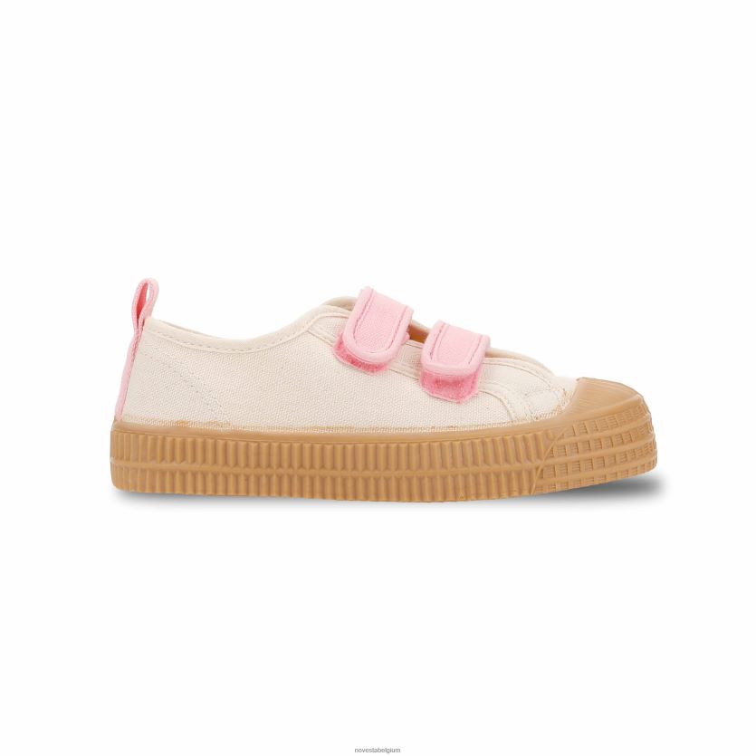 Novesta s.m.kid vel. 99bg-pnk/003trnsp veganistische schoenen PTBZDP244 - Novesta Schoenen