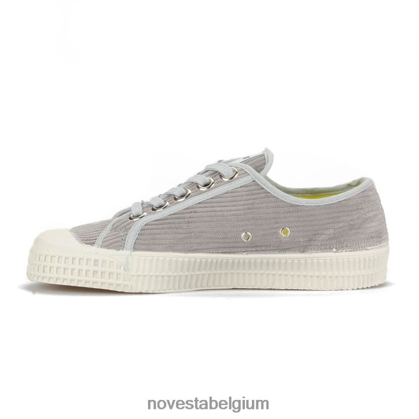 Novesta star master corduroy grijs veganistische schoenen PTBZDP206 - Novesta Belgium